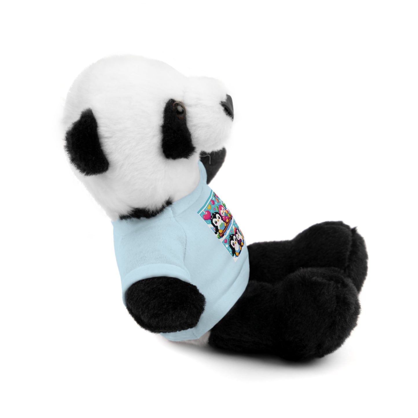 Cute Stuffed Animal with Custom Tee - Perfect Gift for Kids!