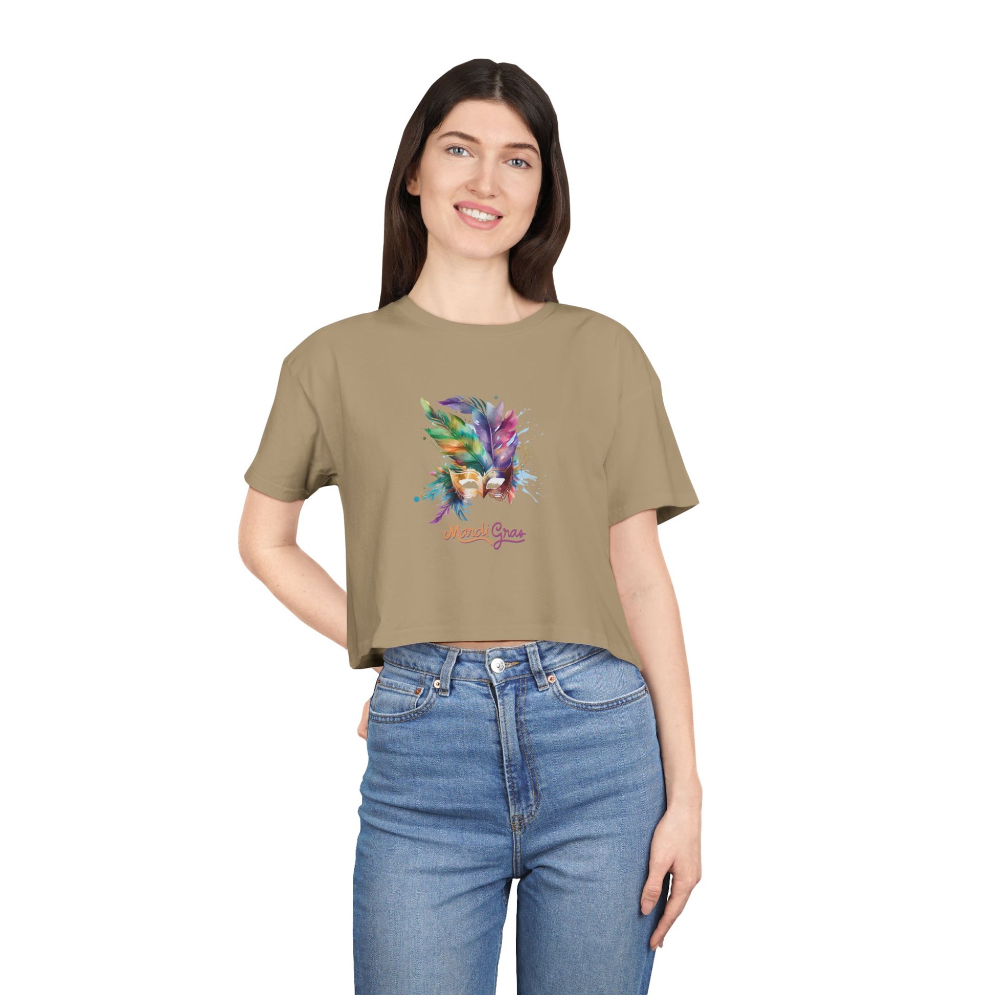 Crop Tee - Women's Graphic Tee