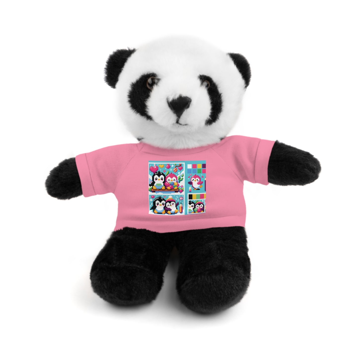 Cute Stuffed Animal with Custom Tee - Perfect Gift for Kids!