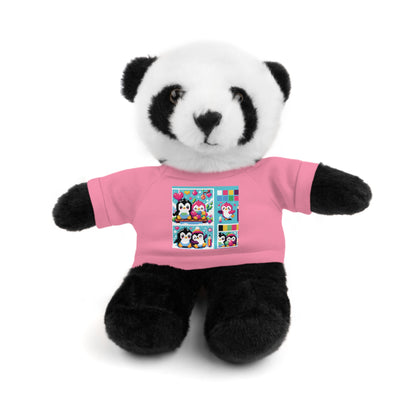 Cute Stuffed Animal with Custom Tee - Perfect Gift for Kids!