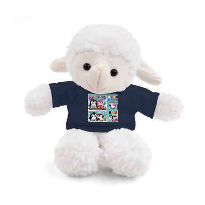 Cute Stuffed Animal with Custom Tee - Perfect Gift for Kids!