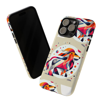 Vibrant Abstract Animal Phone Case - Tough Cases