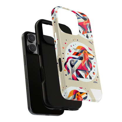 Vibrant Abstract Animal Phone Case - Tough Cases