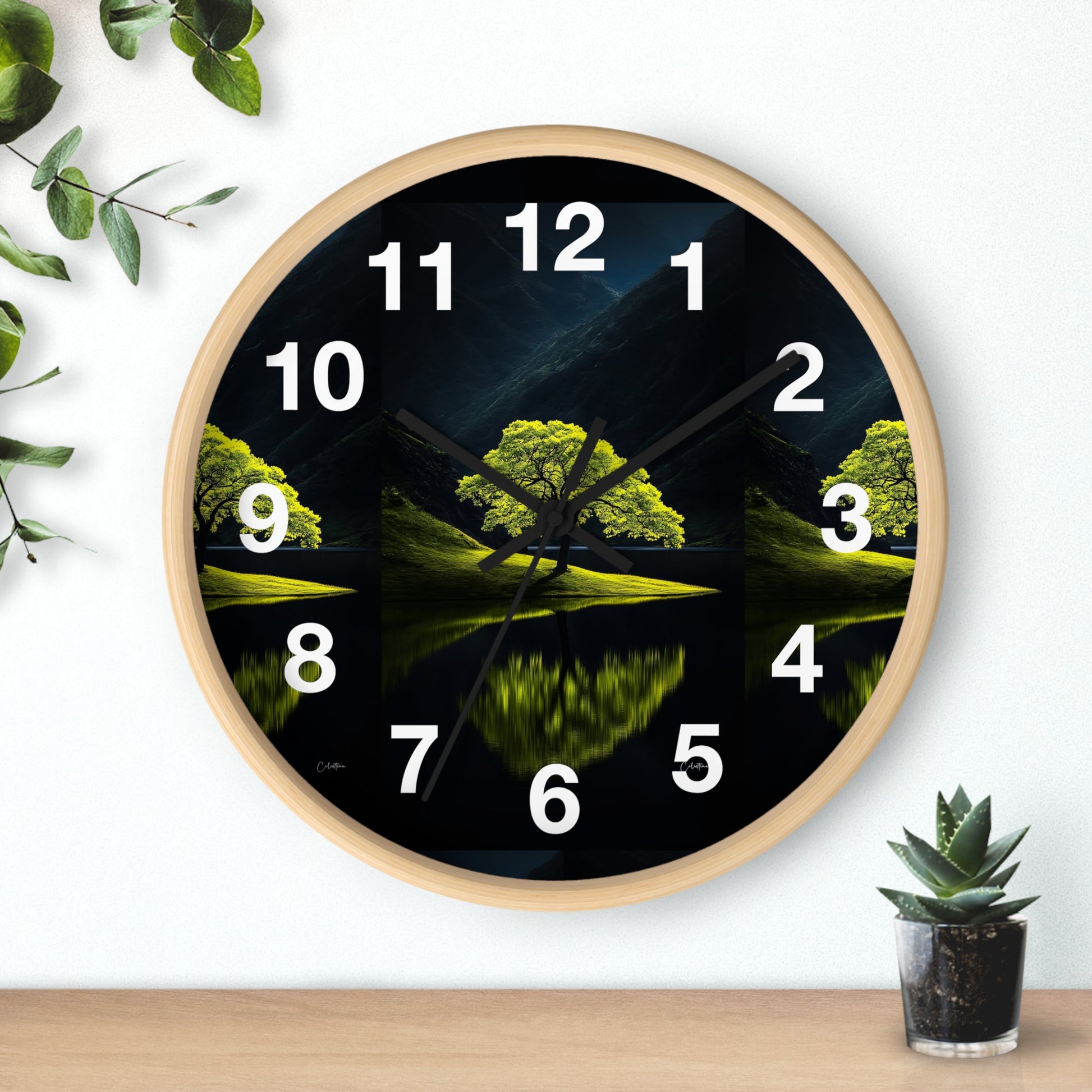 Modern Wall Clock with Minimalist Design