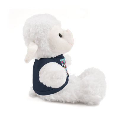 Cute Stuffed Animal with Custom Tee - Perfect Gift for Kids!