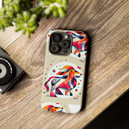 Vibrant Abstract Animal Phone Case - Tough Cases