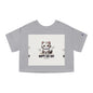 Happy Cat Day Cropped T-Shirt for Cat Lovers