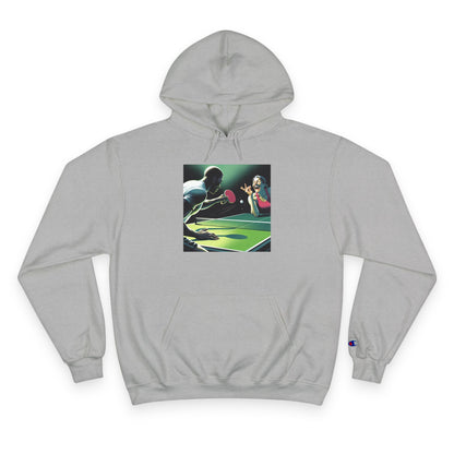 Ping Pong Champion Hoodie - Retro Sports Design