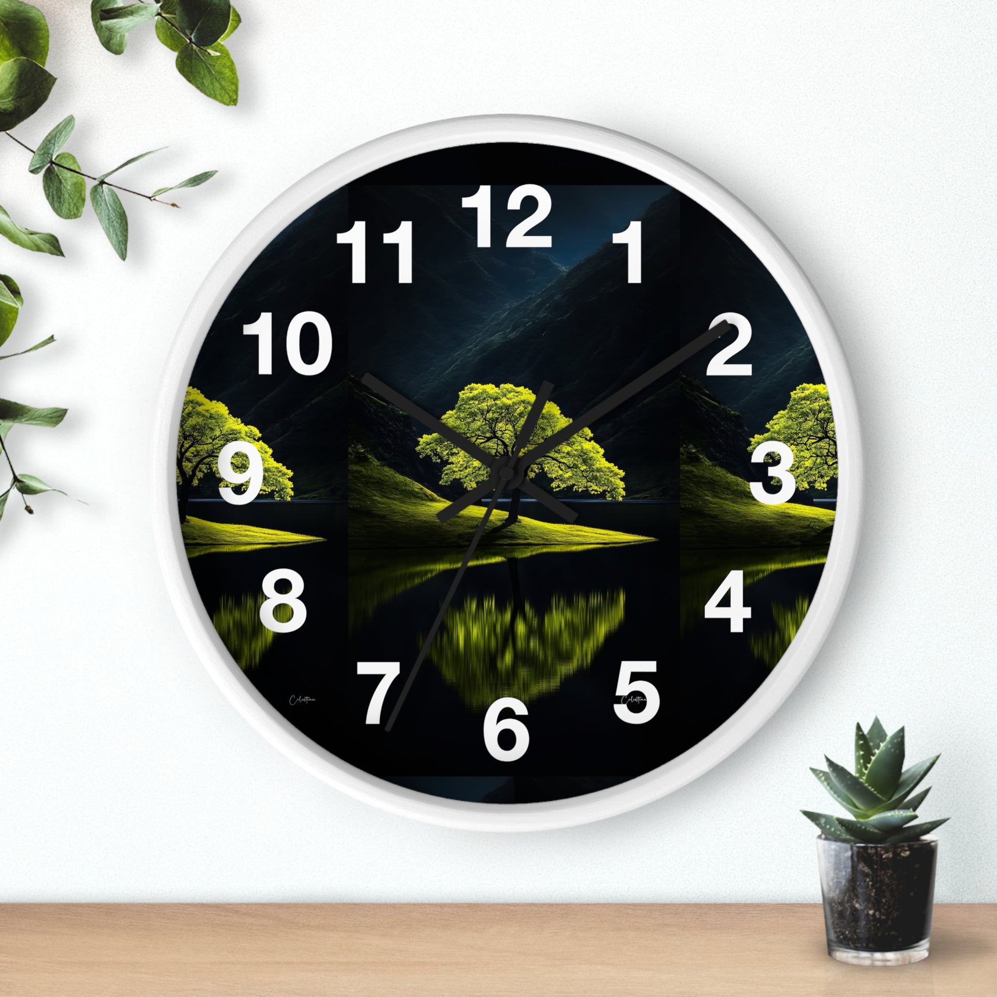Modern Wall Clock with Minimalist Design