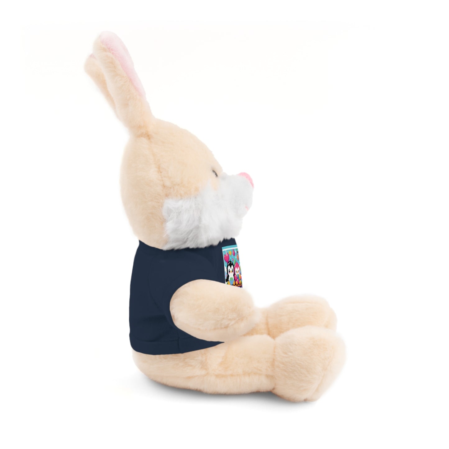 Cute Stuffed Animal with Custom Tee - Perfect Gift for Kids!