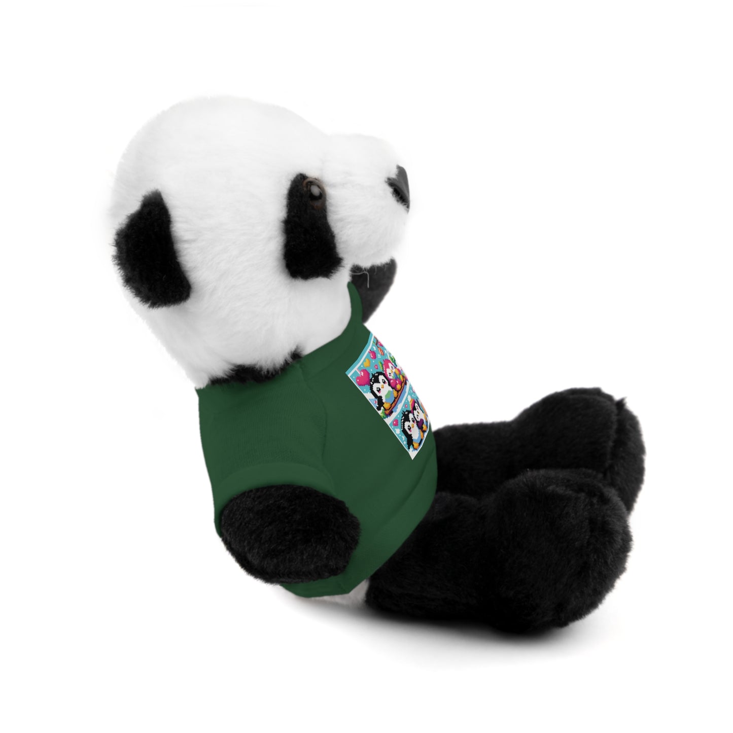 Cute Stuffed Animal with Custom Tee - Perfect Gift for Kids!