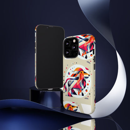 Vibrant Abstract Animal Phone Case - Tough Cases
