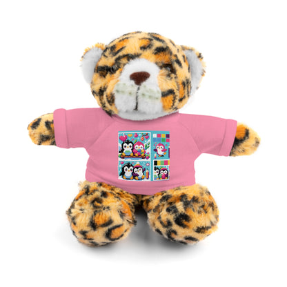 Cute Stuffed Animal with Custom Tee - Perfect Gift for Kids!