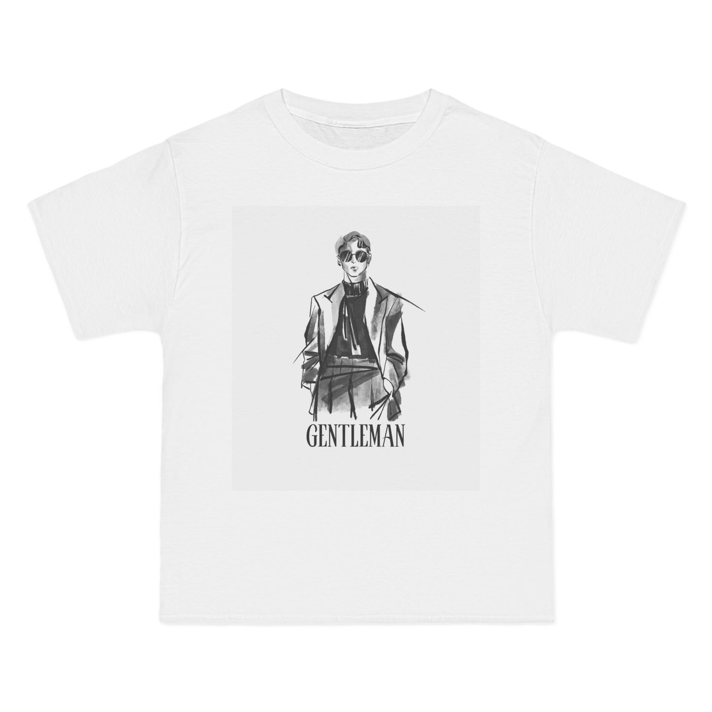 T-Shirt Gentleman Graphic Short-Sleeve