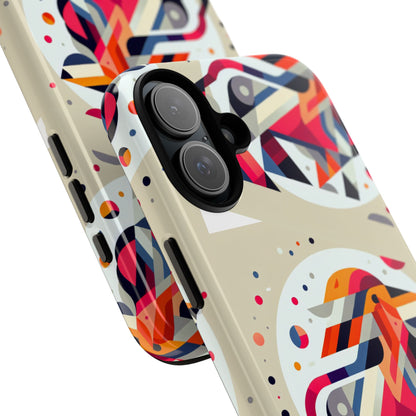 Vibrant Abstract Animal Phone Case - Tough Cases
