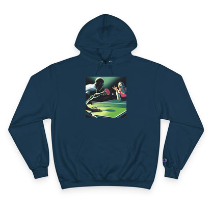 Ping Pong Champion Hoodie - Retro Sports Design