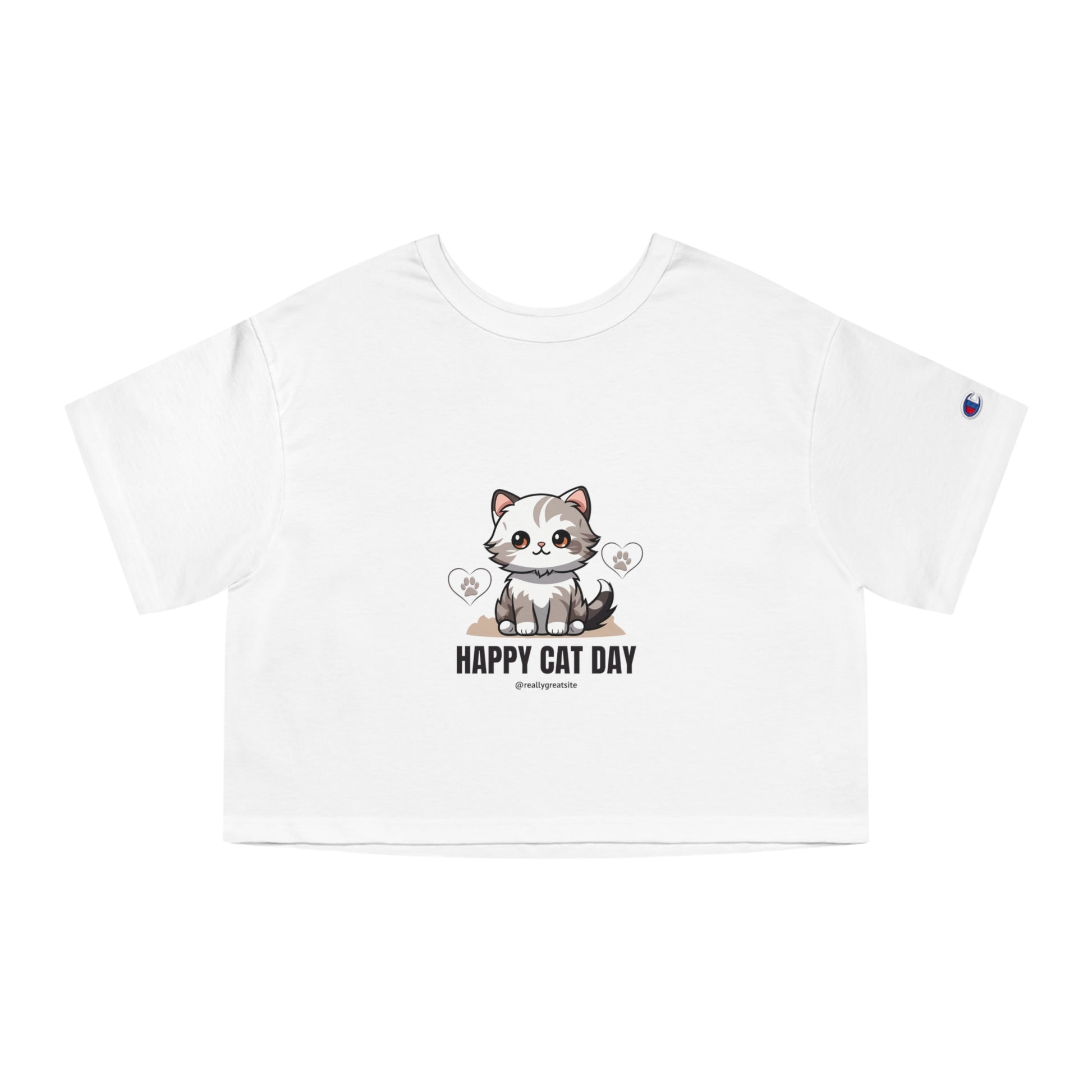 Cropped T-Shirt - Casual and Trendy Women's Fashion