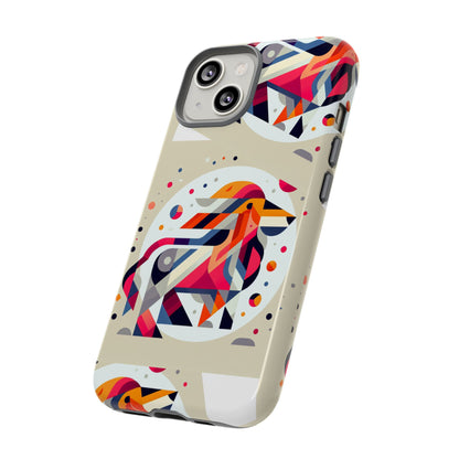 Vibrant Abstract Animal Phone Case - Tough Cases