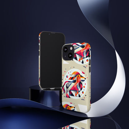 Vibrant Abstract Animal Phone Case - Tough Cases