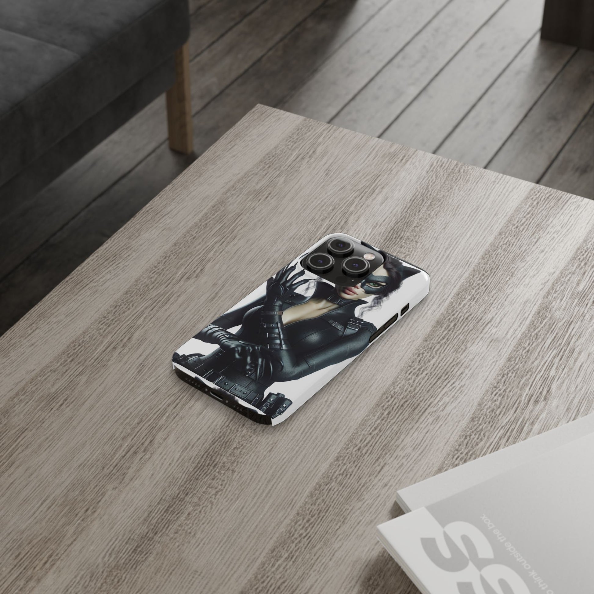 Catwoman Slim Phone Case