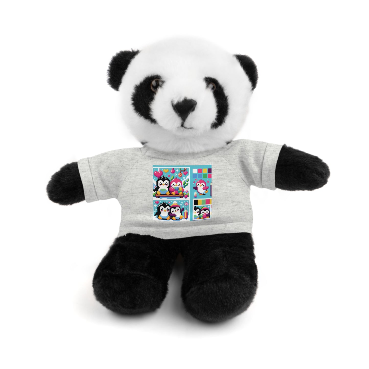 Cute Stuffed Animal with Custom Tee - Perfect Gift for Kids!