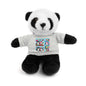 Cute Stuffed Animal with Custom Tee - Perfect Gift for Kids!