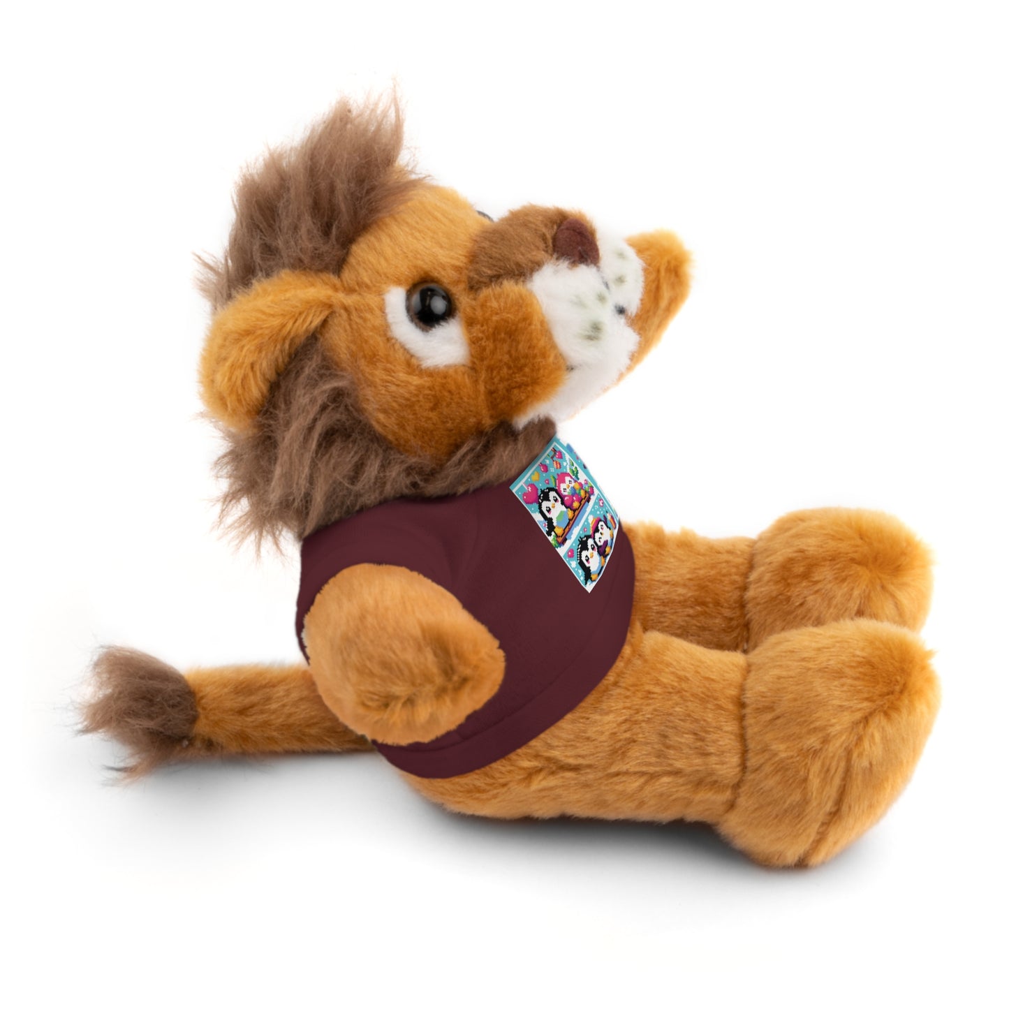 Cute Stuffed Animal with Custom Tee - Perfect Gift for Kids!