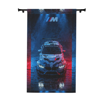 Window Curtains - BMW M Performance Stylish Automotive Decor