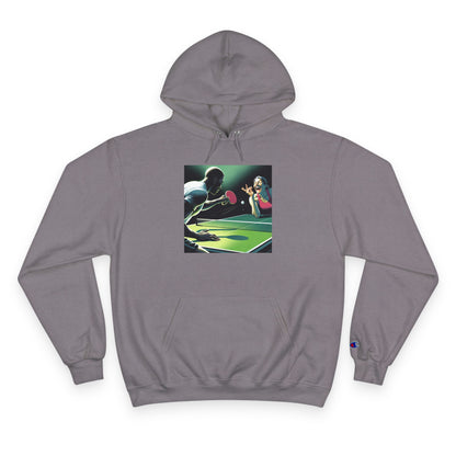 Ping Pong Champion Hoodie - Retro Sports Design