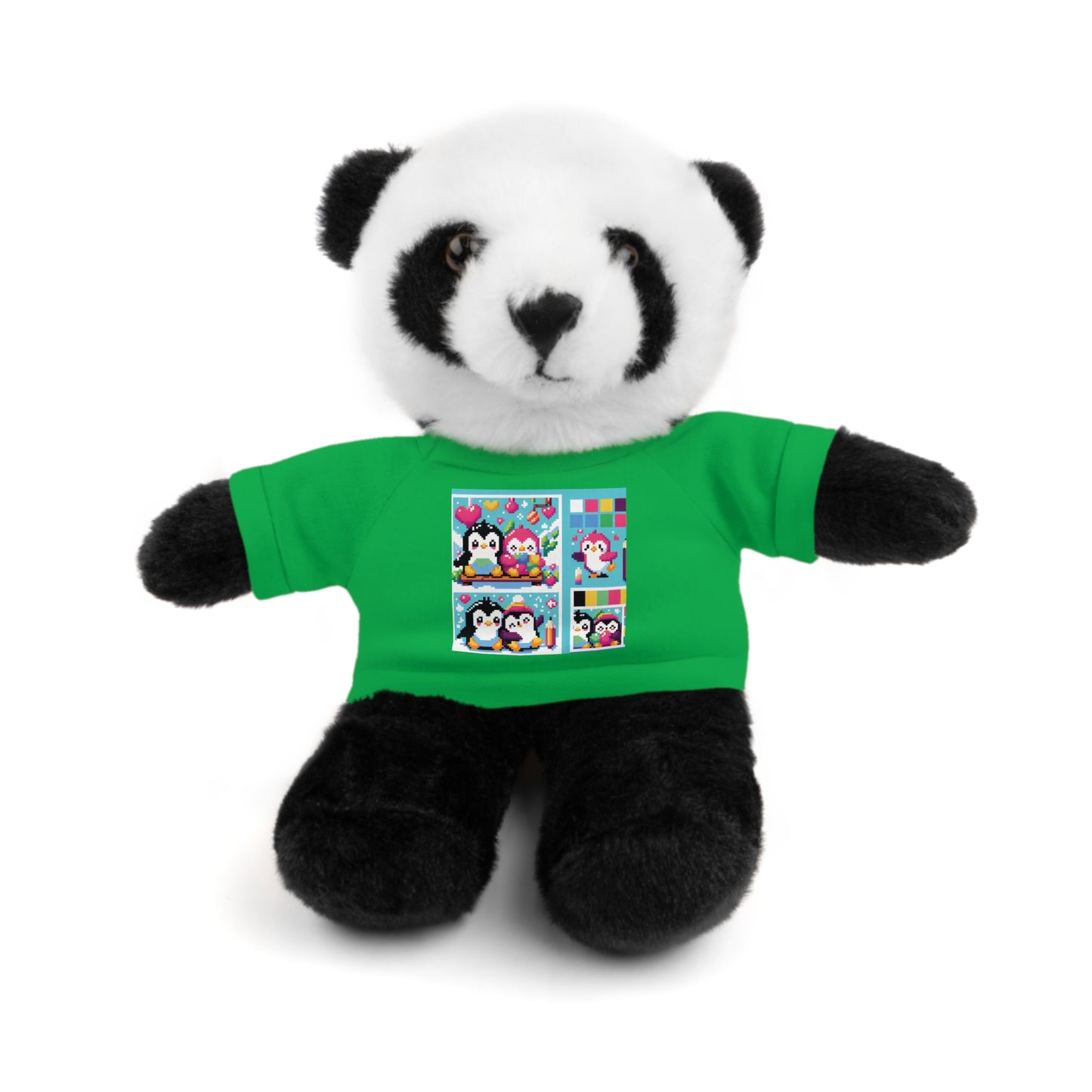 Cute Stuffed Animal with Custom Tee - Perfect Gift for Kids!