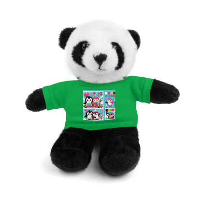 Cute Stuffed Animal with Custom Tee - Perfect Gift for Kids!