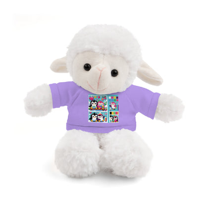 Cute Stuffed Animal with Custom Tee - Perfect Gift for Kids!