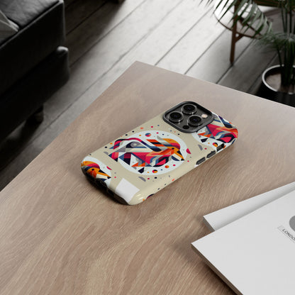 Vibrant Abstract Animal Phone Case - Tough Cases