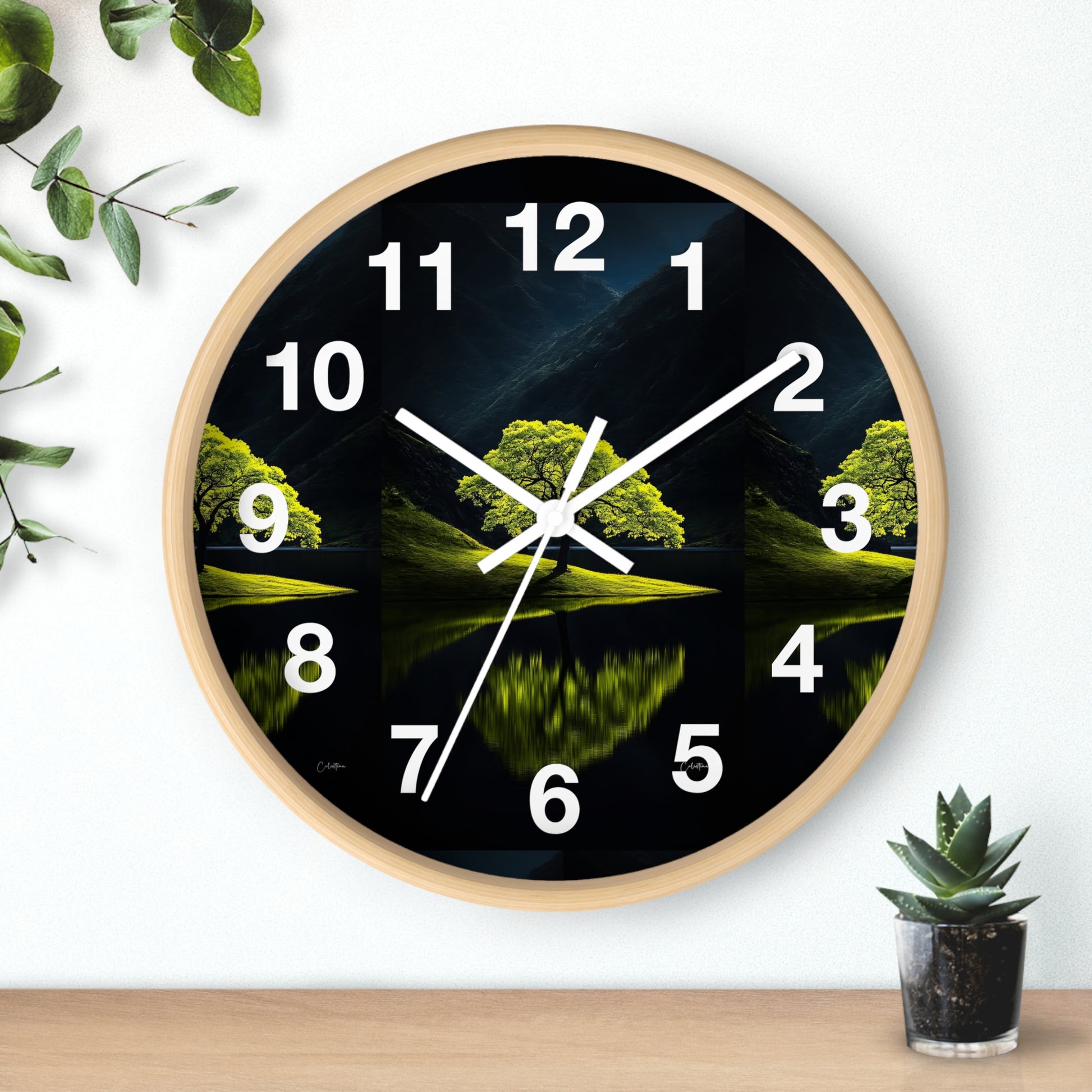 Modern Wall Clock with Minimalist Design