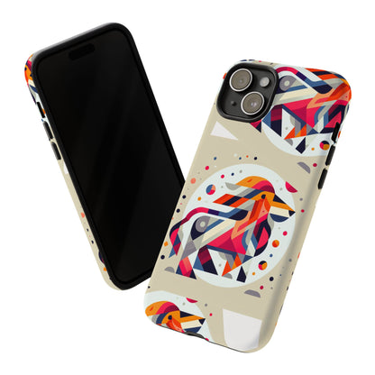 Vibrant Abstract Animal Phone Case - Tough Cases