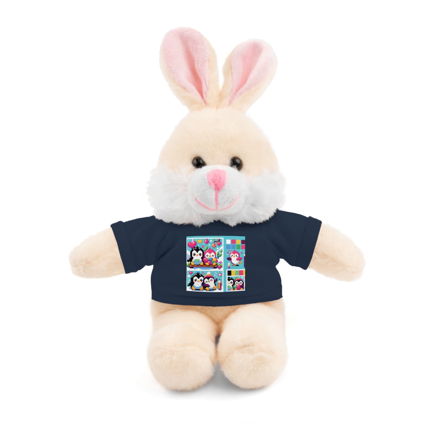 Cute Stuffed Animal with Custom Tee - Perfect Gift for Kids!