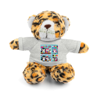 Cute Stuffed Animal with Custom Tee - Perfect Gift for Kids!