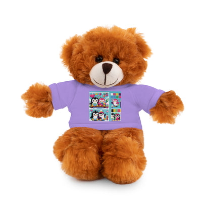 Cute Stuffed Animal with Custom Tee - Perfect Gift for Kids!