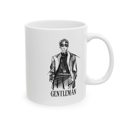 Ceramic Mug - Happiness Over Perfection - 11oz & 15oz
