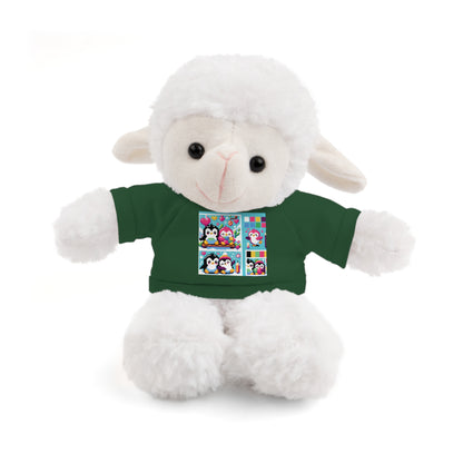 Cute Stuffed Animal with Custom Tee - Perfect Gift for Kids!