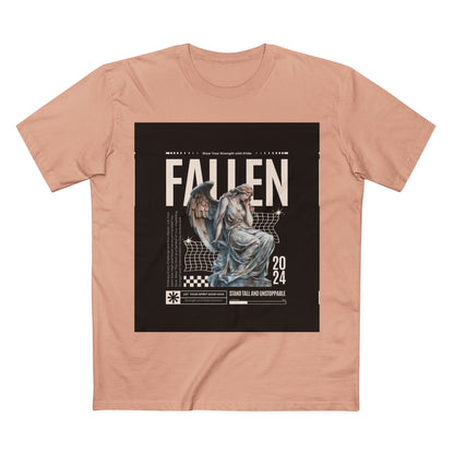 Fallen Angel Graphic Tee | Stand Tall and Unstoppable | Aesthetic T-Shirt for Art Lovers