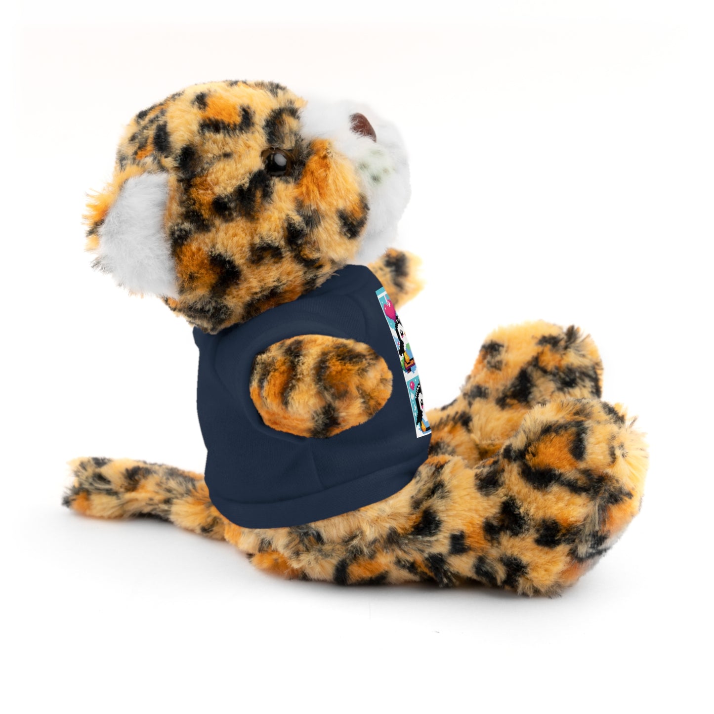 Cute Stuffed Animal with Custom Tee - Perfect Gift for Kids!