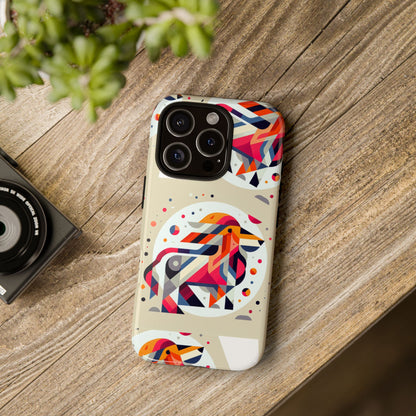 Vibrant Abstract Animal Phone Case - Tough Cases