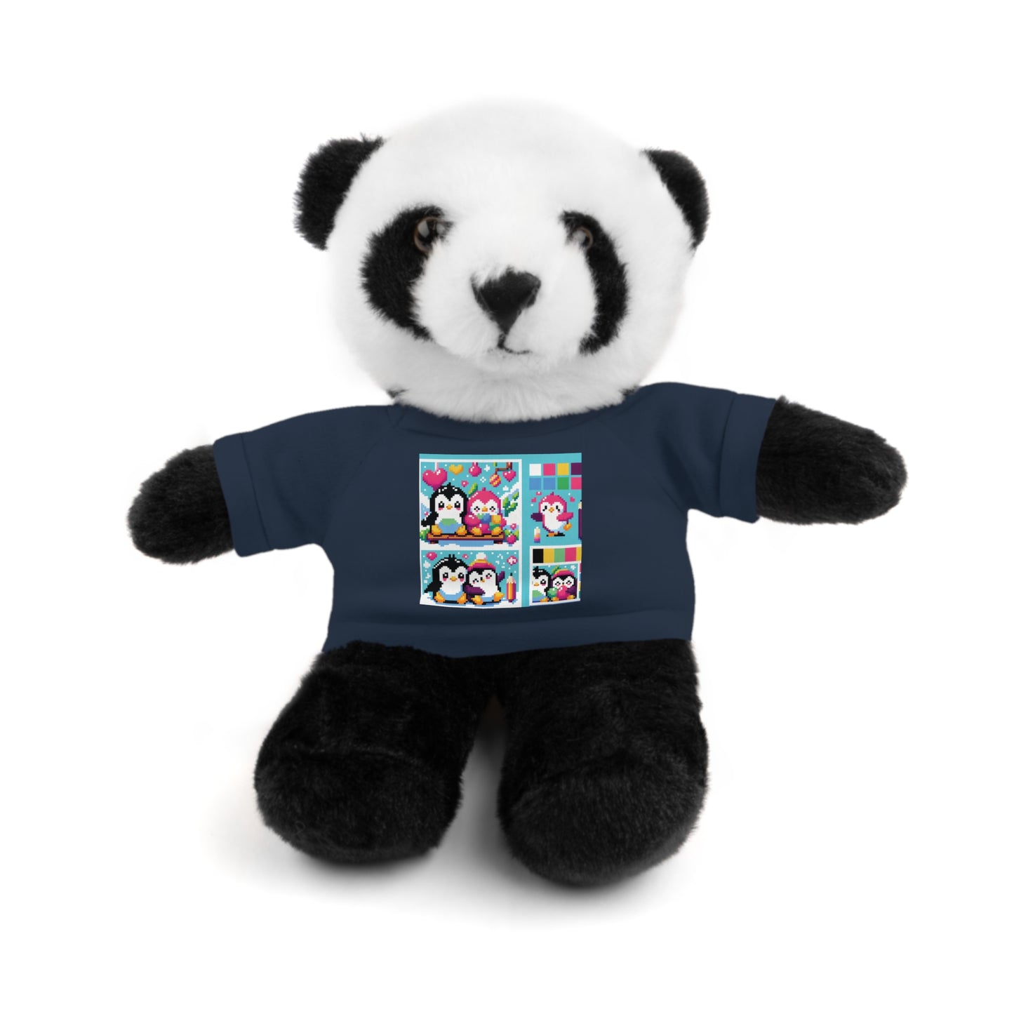 Cute Stuffed Animal with Custom Tee - Perfect Gift for Kids!