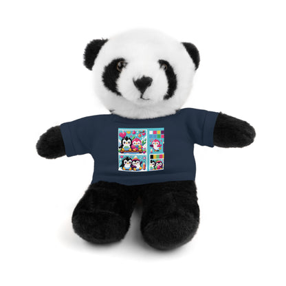 Cute Stuffed Animal with Custom Tee - Perfect Gift for Kids!