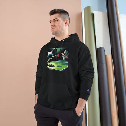 Ping Pong Champion Hoodie - Retro Sports Design