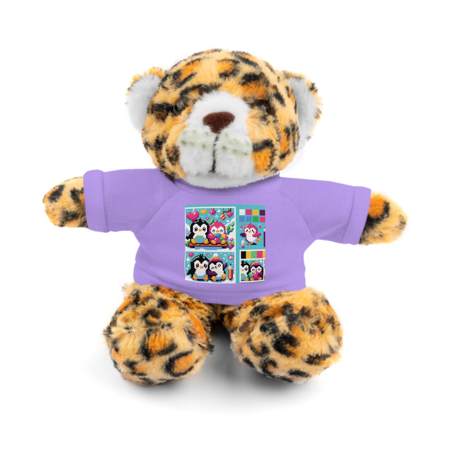 Cute Stuffed Animal with Custom Tee - Perfect Gift for Kids!