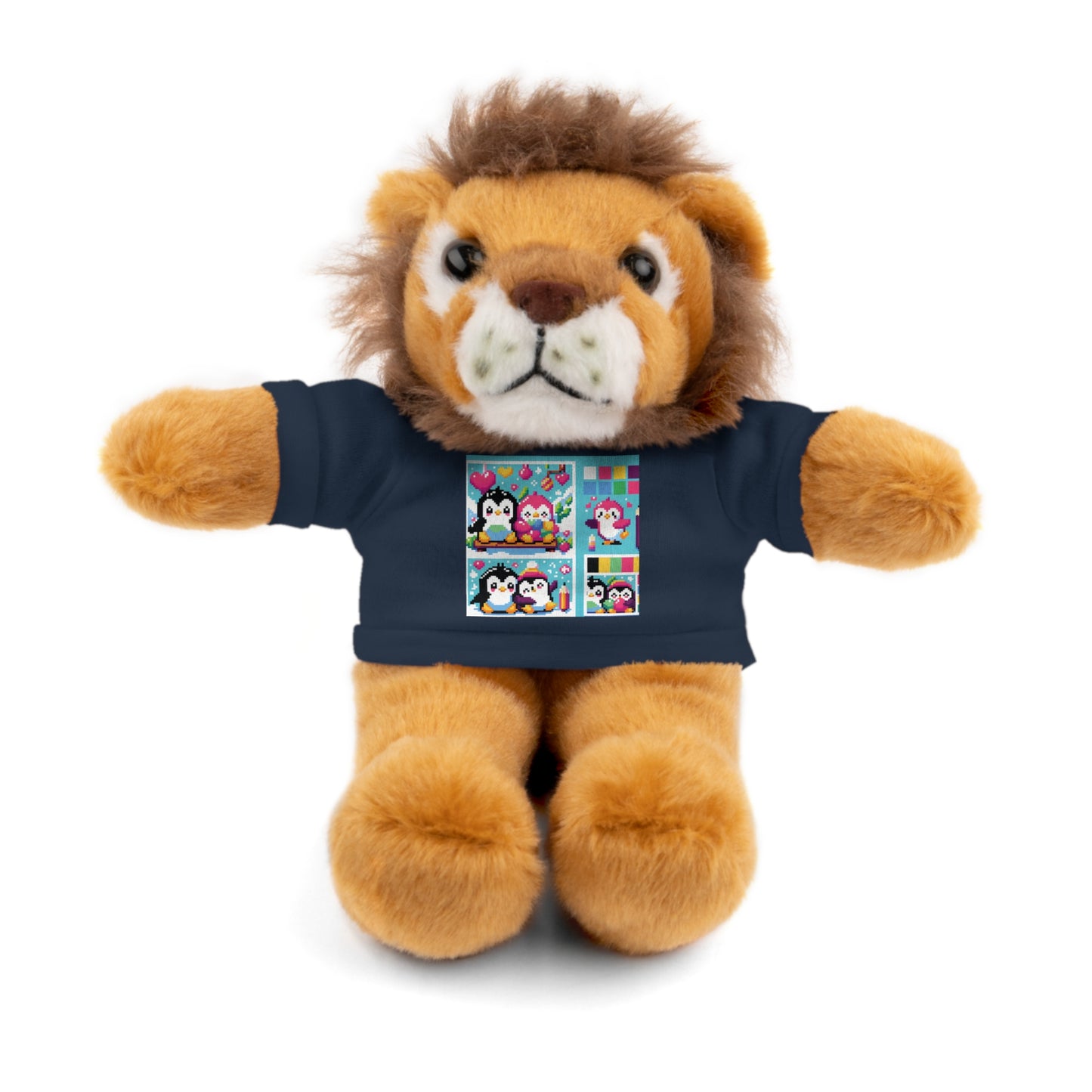 Cute Stuffed Animal with Custom Tee - Perfect Gift for Kids!