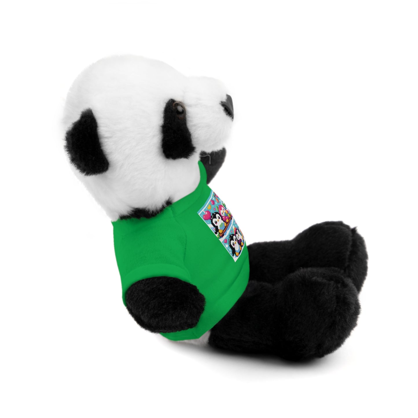 Cute Stuffed Animal with Custom Tee - Perfect Gift for Kids!