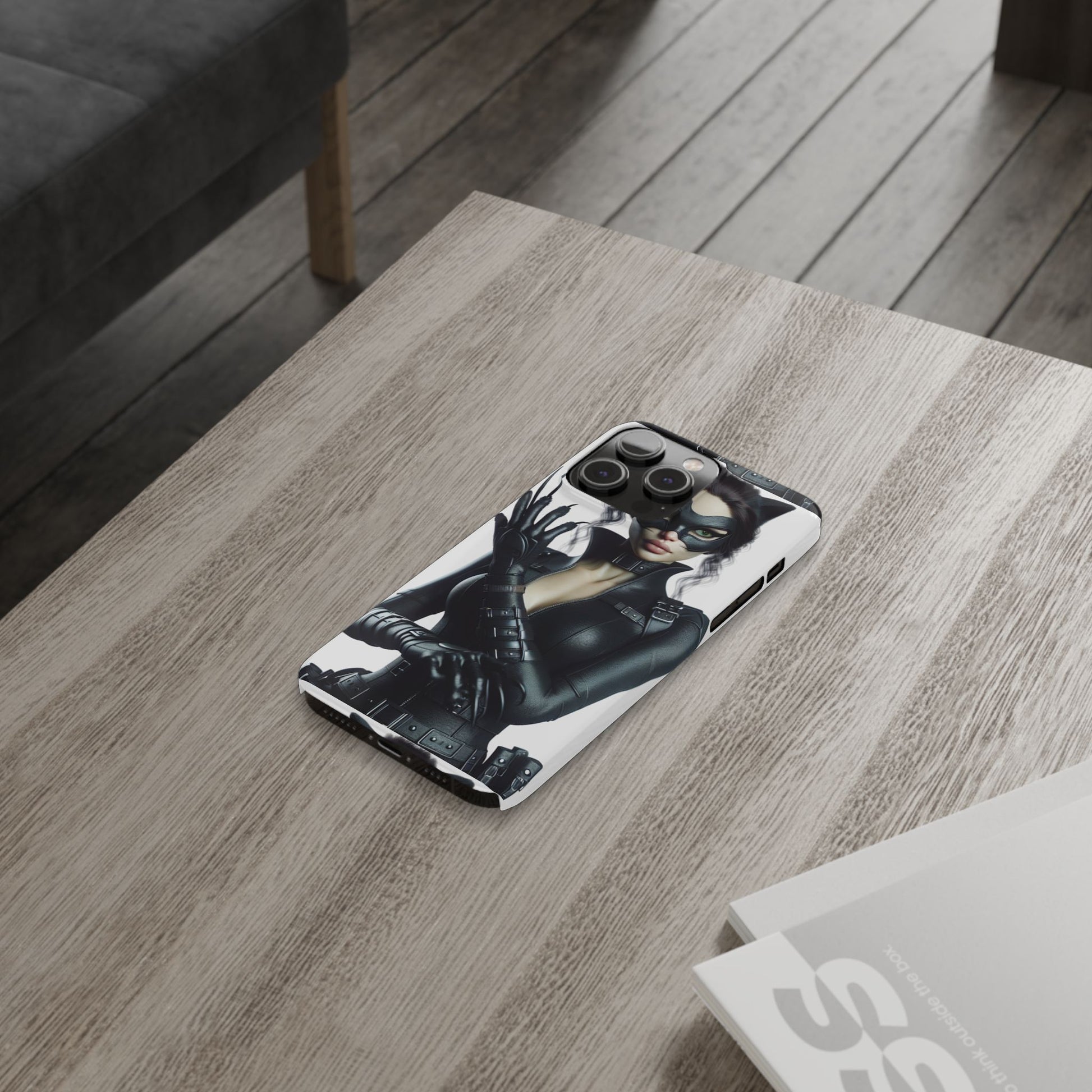 Catwoman Slim Phone Case